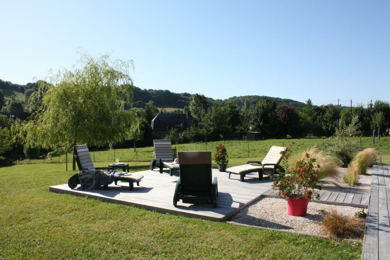 Le Jardin De Venus Bed & Breakfast La Riviere-Saint-Sauveur Ngoại thất bức ảnh